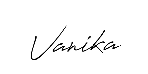 Once you've used our free online signature maker to create your best signature Antro_Vectra_Bolder style, it's time to enjoy all of the benefits that Vanika name signing documents. Vanika signature style 7 images and pictures png