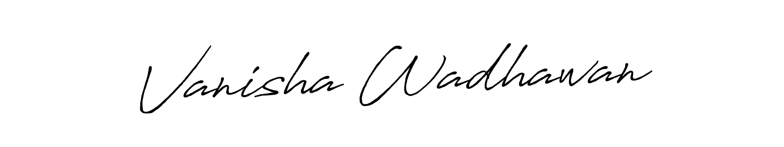 You can use this online signature creator to create a handwritten signature for the name Vanisha Wadhawan. This is the best online autograph maker. Vanisha Wadhawan signature style 7 images and pictures png