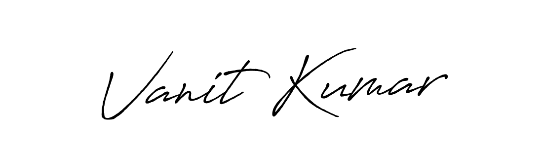 Once you've used our free online signature maker to create your best signature Antro_Vectra_Bolder style, it's time to enjoy all of the benefits that Vanit Kumar name signing documents. Vanit Kumar signature style 7 images and pictures png