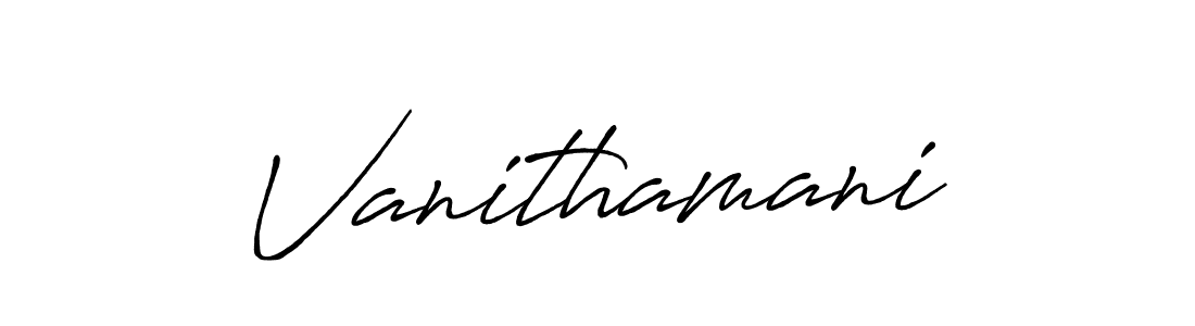 You should practise on your own different ways (Antro_Vectra_Bolder) to write your name (Vanithamani) in signature. don't let someone else do it for you. Vanithamani signature style 7 images and pictures png