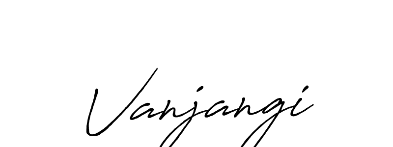 Best and Professional Signature Style for Vanjangi. Antro_Vectra_Bolder Best Signature Style Collection. Vanjangi signature style 7 images and pictures png