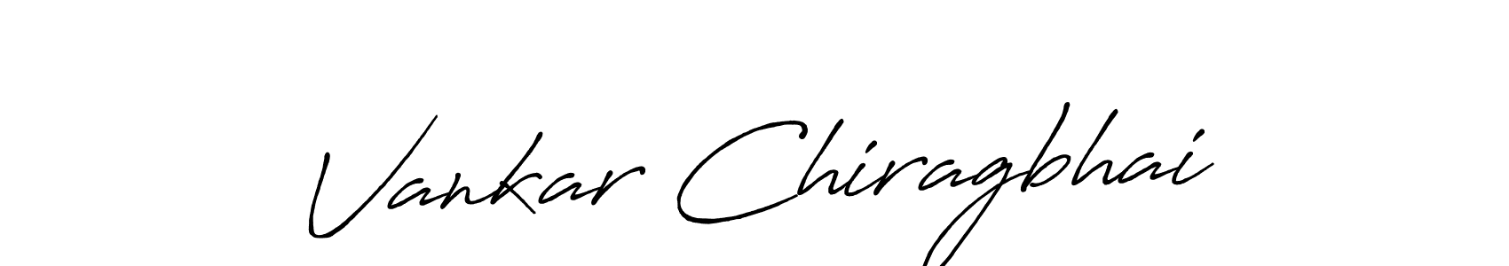 Antro_Vectra_Bolder is a professional signature style that is perfect for those who want to add a touch of class to their signature. It is also a great choice for those who want to make their signature more unique. Get Vankar Chiragbhai name to fancy signature for free. Vankar Chiragbhai signature style 7 images and pictures png