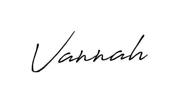 How to make Vannah signature? Antro_Vectra_Bolder is a professional autograph style. Create handwritten signature for Vannah name. Vannah signature style 7 images and pictures png