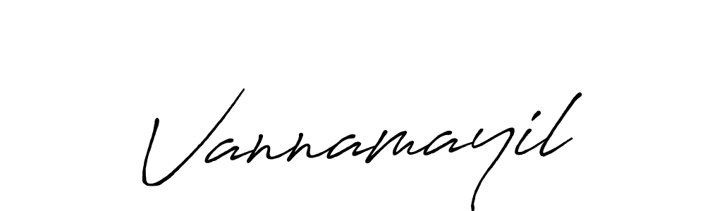 How to make Vannamayil signature? Antro_Vectra_Bolder is a professional autograph style. Create handwritten signature for Vannamayil name. Vannamayil signature style 7 images and pictures png