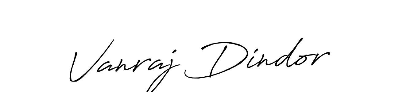 if you are searching for the best signature style for your name Vanraj Dindor. so please give up your signature search. here we have designed multiple signature styles  using Antro_Vectra_Bolder. Vanraj Dindor signature style 7 images and pictures png