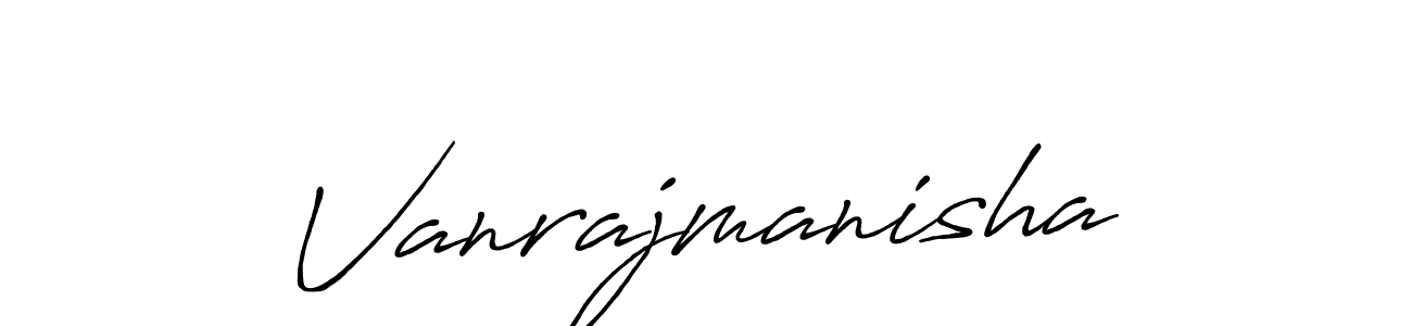 It looks lik you need a new signature style for name Vanrajmanisha. Design unique handwritten (Antro_Vectra_Bolder) signature with our free signature maker in just a few clicks. Vanrajmanisha signature style 7 images and pictures png