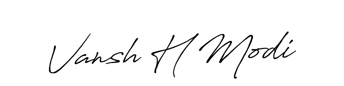 Check out images of Autograph of Vansh H Modi name. Actor Vansh H Modi Signature Style. Antro_Vectra_Bolder is a professional sign style online. Vansh H Modi signature style 7 images and pictures png