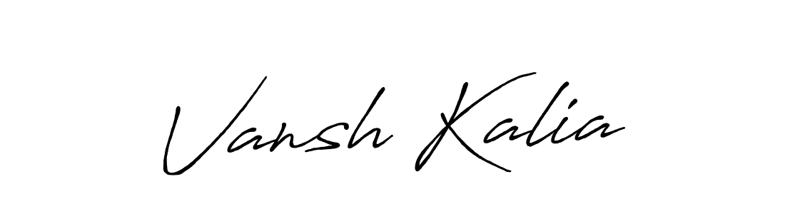 Here are the top 10 professional signature styles for the name Vansh Kalia. These are the best autograph styles you can use for your name. Vansh Kalia signature style 7 images and pictures png