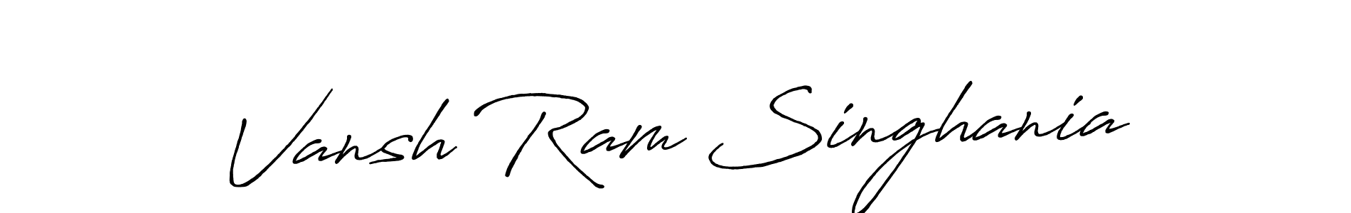 Here are the top 10 professional signature styles for the name Vansh Ram Singhania. These are the best autograph styles you can use for your name. Vansh Ram Singhania signature style 7 images and pictures png