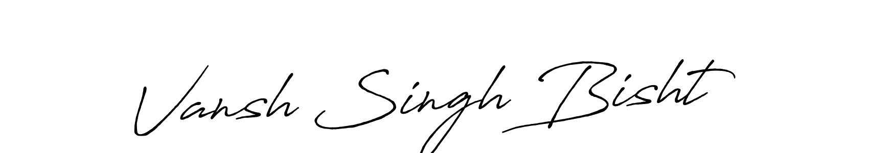 if you are searching for the best signature style for your name Vansh Singh Bisht. so please give up your signature search. here we have designed multiple signature styles  using Antro_Vectra_Bolder. Vansh Singh Bisht signature style 7 images and pictures png