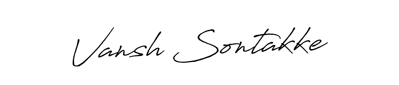 See photos of Vansh Sontakke official signature by Spectra . Check more albums & portfolios. Read reviews & check more about Antro_Vectra_Bolder font. Vansh Sontakke signature style 7 images and pictures png