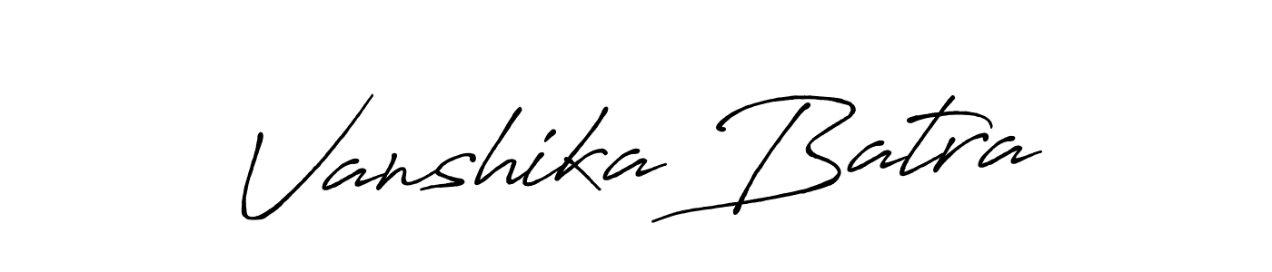 How to Draw Vanshika Batra signature style? Antro_Vectra_Bolder is a latest design signature styles for name Vanshika Batra. Vanshika Batra signature style 7 images and pictures png