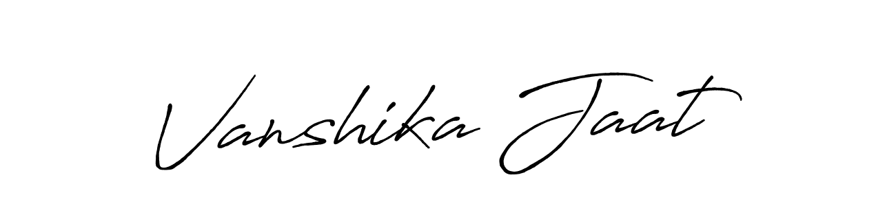 Make a short Vanshika Jaat signature style. Manage your documents anywhere anytime using Antro_Vectra_Bolder. Create and add eSignatures, submit forms, share and send files easily. Vanshika Jaat signature style 7 images and pictures png