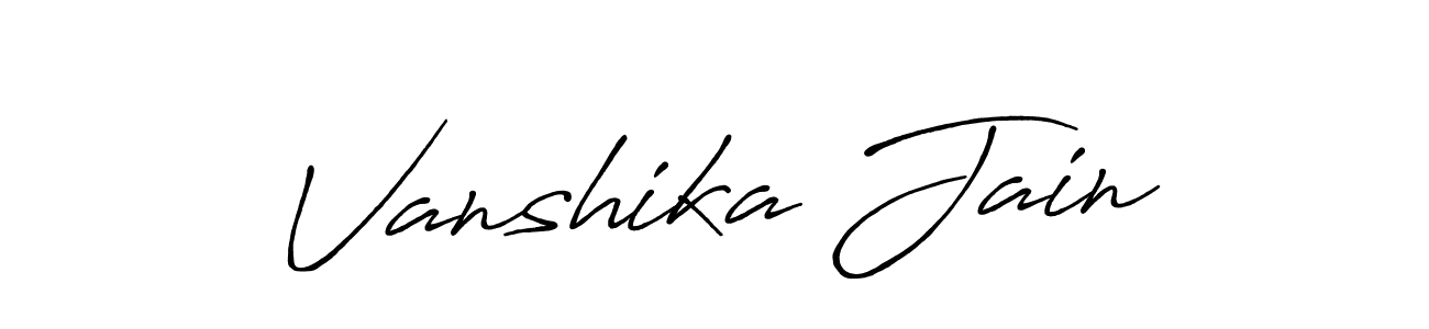 Here are the top 10 professional signature styles for the name Vanshika Jain. These are the best autograph styles you can use for your name. Vanshika Jain signature style 7 images and pictures png