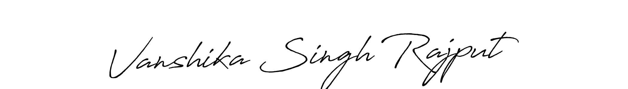 The best way (Antro_Vectra_Bolder) to make a short signature is to pick only two or three words in your name. The name Vanshika Singh Rajput include a total of six letters. For converting this name. Vanshika Singh Rajput signature style 7 images and pictures png