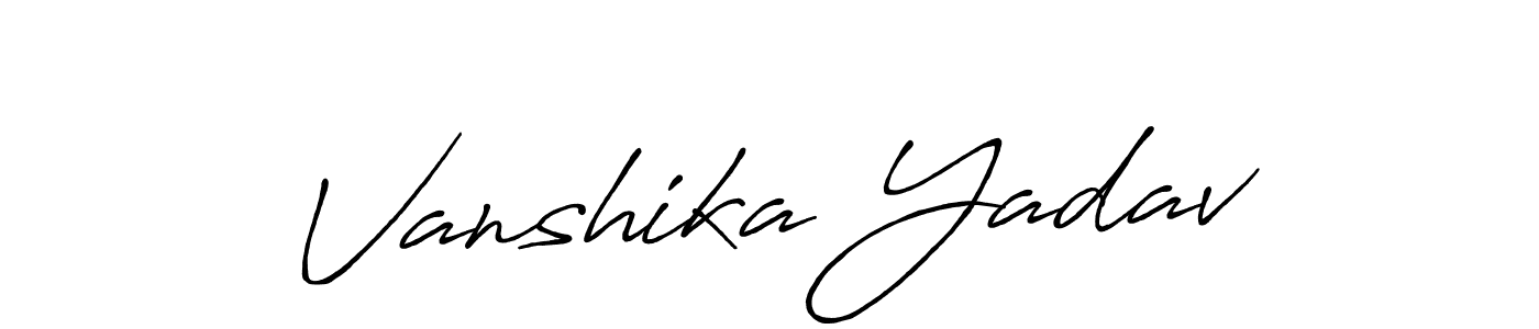 Best and Professional Signature Style for Vanshika Yadav. Antro_Vectra_Bolder Best Signature Style Collection. Vanshika Yadav signature style 7 images and pictures png