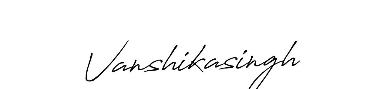 Make a beautiful signature design for name Vanshikasingh. Use this online signature maker to create a handwritten signature for free. Vanshikasingh signature style 7 images and pictures png