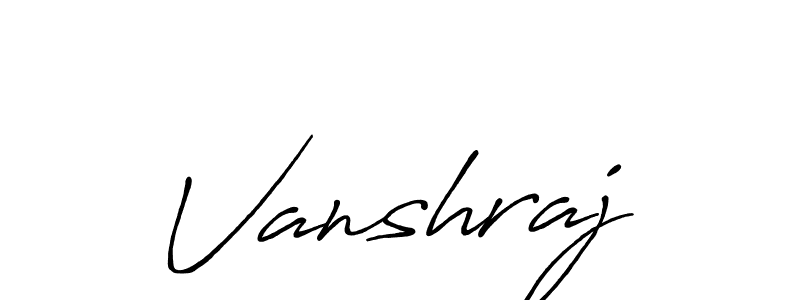 The best way (Antro_Vectra_Bolder) to make a short signature is to pick only two or three words in your name. The name Vanshraj include a total of six letters. For converting this name. Vanshraj signature style 7 images and pictures png