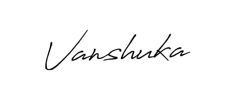 How to Draw Vanshuka signature style? Antro_Vectra_Bolder is a latest design signature styles for name Vanshuka. Vanshuka signature style 7 images and pictures png