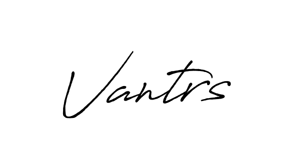 Design your own signature with our free online signature maker. With this signature software, you can create a handwritten (Antro_Vectra_Bolder) signature for name Vantrs. Vantrs signature style 7 images and pictures png