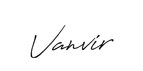 Similarly Antro_Vectra_Bolder is the best handwritten signature design. Signature creator online .You can use it as an online autograph creator for name Vanvir. Vanvir signature style 7 images and pictures png