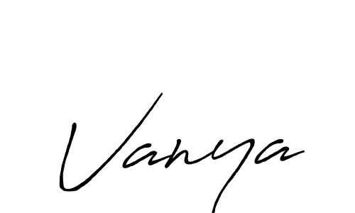 Once you've used our free online signature maker to create your best signature Antro_Vectra_Bolder style, it's time to enjoy all of the benefits that Vanya name signing documents. Vanya signature style 7 images and pictures png