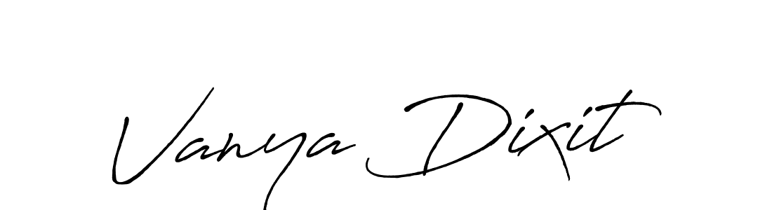 How to Draw Vanya Dixit signature style? Antro_Vectra_Bolder is a latest design signature styles for name Vanya Dixit. Vanya Dixit signature style 7 images and pictures png