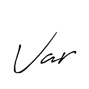 The best way (Antro_Vectra_Bolder) to make a short signature is to pick only two or three words in your name. The name Var include a total of six letters. For converting this name. Var signature style 7 images and pictures png