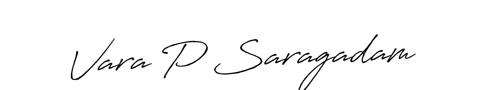 Here are the top 10 professional signature styles for the name Vara P Saragadam. These are the best autograph styles you can use for your name. Vara P Saragadam signature style 7 images and pictures png