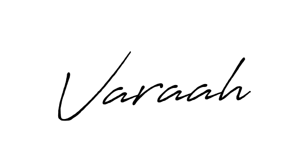 Make a beautiful signature design for name Varaah. Use this online signature maker to create a handwritten signature for free. Varaah signature style 7 images and pictures png