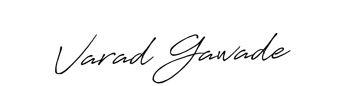 The best way (Antro_Vectra_Bolder) to make a short signature is to pick only two or three words in your name. The name Varad Gawade include a total of six letters. For converting this name. Varad Gawade signature style 7 images and pictures png