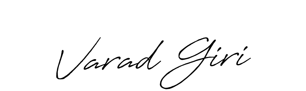 Antro_Vectra_Bolder is a professional signature style that is perfect for those who want to add a touch of class to their signature. It is also a great choice for those who want to make their signature more unique. Get Varad Giri name to fancy signature for free. Varad Giri signature style 7 images and pictures png