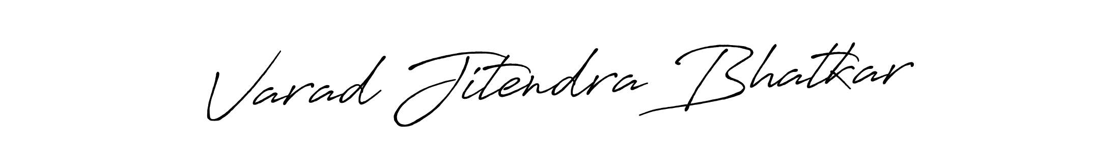 Make a beautiful signature design for name Varad Jitendra Bhatkar. Use this online signature maker to create a handwritten signature for free. Varad Jitendra Bhatkar signature style 7 images and pictures png