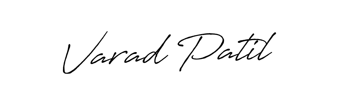 The best way (Antro_Vectra_Bolder) to make a short signature is to pick only two or three words in your name. The name Varad Patil include a total of six letters. For converting this name. Varad Patil signature style 7 images and pictures png
