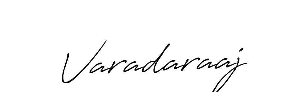 Also we have Varadaraaj name is the best signature style. Create professional handwritten signature collection using Antro_Vectra_Bolder autograph style. Varadaraaj signature style 7 images and pictures png