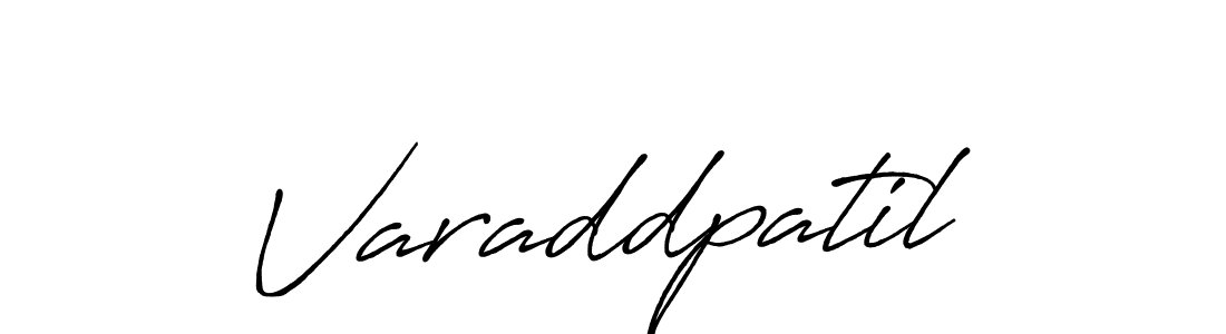 Varaddpatil stylish signature style. Best Handwritten Sign (Antro_Vectra_Bolder) for my name. Handwritten Signature Collection Ideas for my name Varaddpatil. Varaddpatil signature style 7 images and pictures png