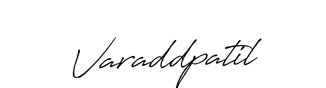 Varaddpatil stylish signature style. Best Handwritten Sign (Antro_Vectra_Bolder) for my name. Handwritten Signature Collection Ideas for my name Varaddpatil. Varaddpatil signature style 7 images and pictures png