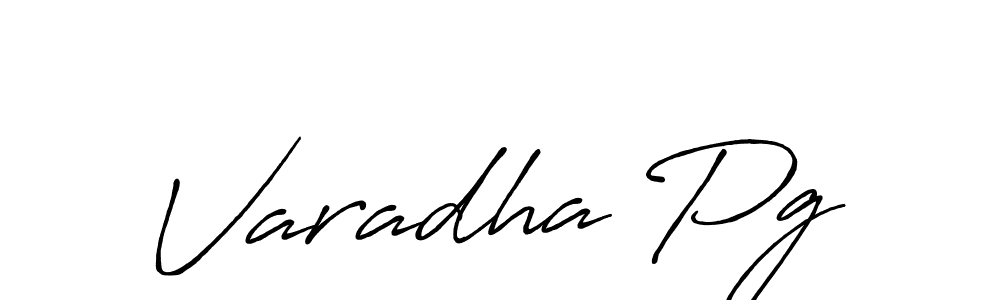 It looks lik you need a new signature style for name Varadha Pg. Design unique handwritten (Antro_Vectra_Bolder) signature with our free signature maker in just a few clicks. Varadha Pg signature style 7 images and pictures png