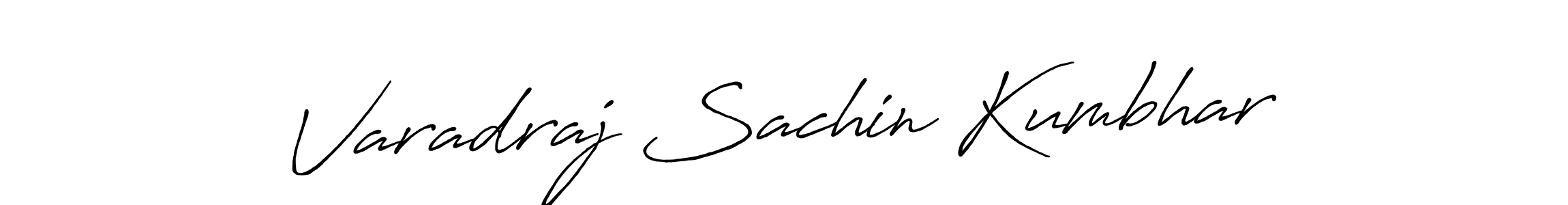Varadraj Sachin Kumbhar stylish signature style. Best Handwritten Sign (Antro_Vectra_Bolder) for my name. Handwritten Signature Collection Ideas for my name Varadraj Sachin Kumbhar. Varadraj Sachin Kumbhar signature style 7 images and pictures png