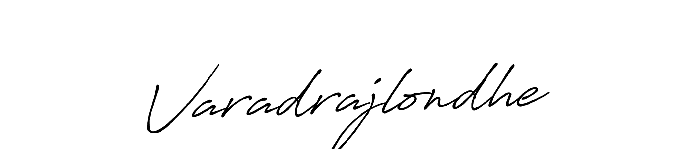 Also we have Varadrajlondhe name is the best signature style. Create professional handwritten signature collection using Antro_Vectra_Bolder autograph style. Varadrajlondhe signature style 7 images and pictures png