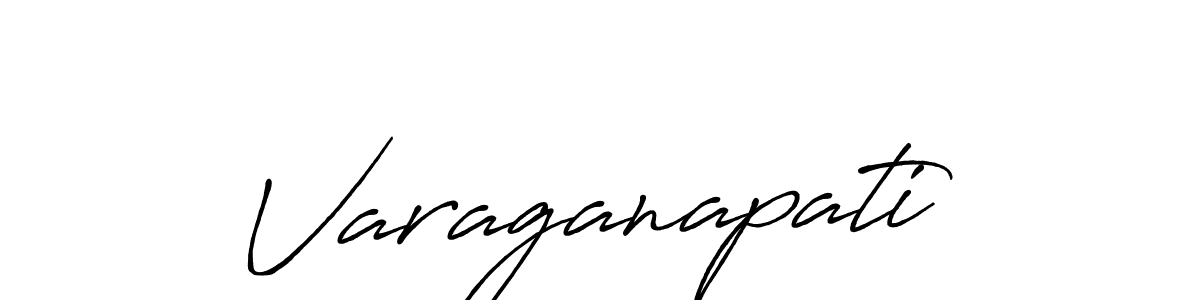 Make a beautiful signature design for name Varaganapati. With this signature (Antro_Vectra_Bolder) style, you can create a handwritten signature for free. Varaganapati signature style 7 images and pictures png