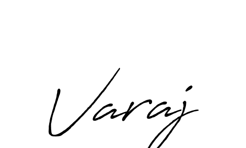 You should practise on your own different ways (Antro_Vectra_Bolder) to write your name (Varaj) in signature. don't let someone else do it for you. Varaj signature style 7 images and pictures png