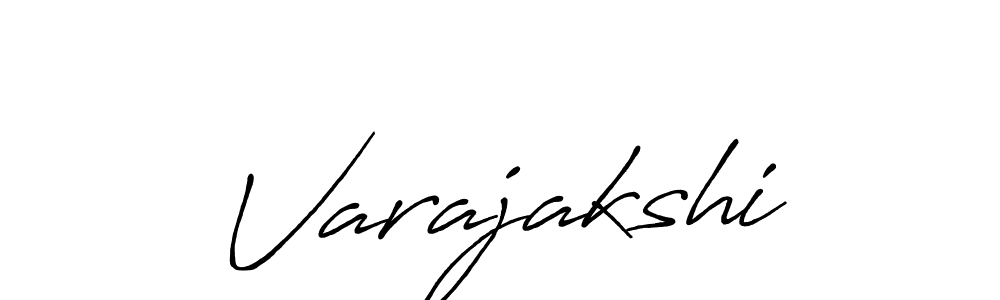Create a beautiful signature design for name Varajakshi. With this signature (Antro_Vectra_Bolder) fonts, you can make a handwritten signature for free. Varajakshi signature style 7 images and pictures png