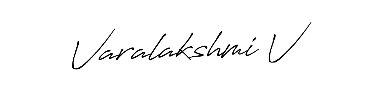 You can use this online signature creator to create a handwritten signature for the name Varalakshmi V. This is the best online autograph maker. Varalakshmi V signature style 7 images and pictures png