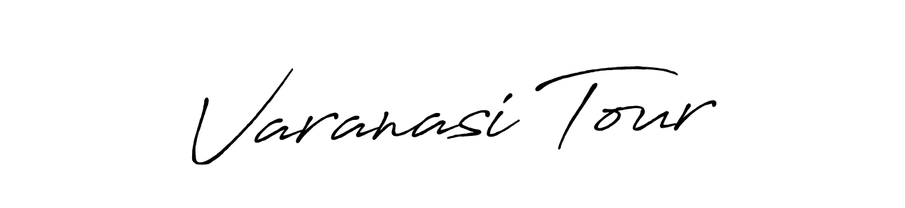 Also we have Varanasi Tour name is the best signature style. Create professional handwritten signature collection using Antro_Vectra_Bolder autograph style. Varanasi Tour signature style 7 images and pictures png