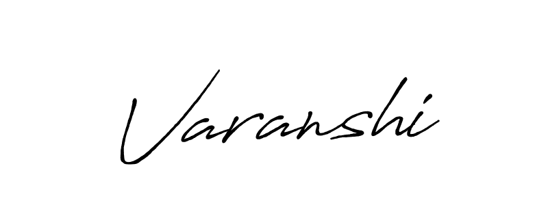You should practise on your own different ways (Antro_Vectra_Bolder) to write your name (Varanshi) in signature. don't let someone else do it for you. Varanshi signature style 7 images and pictures png