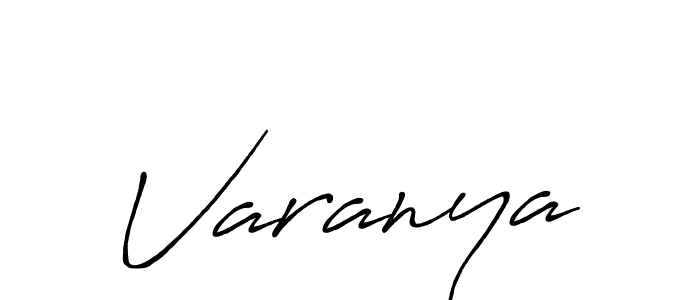 Also You can easily find your signature by using the search form. We will create Varanya name handwritten signature images for you free of cost using Antro_Vectra_Bolder sign style. Varanya signature style 7 images and pictures png