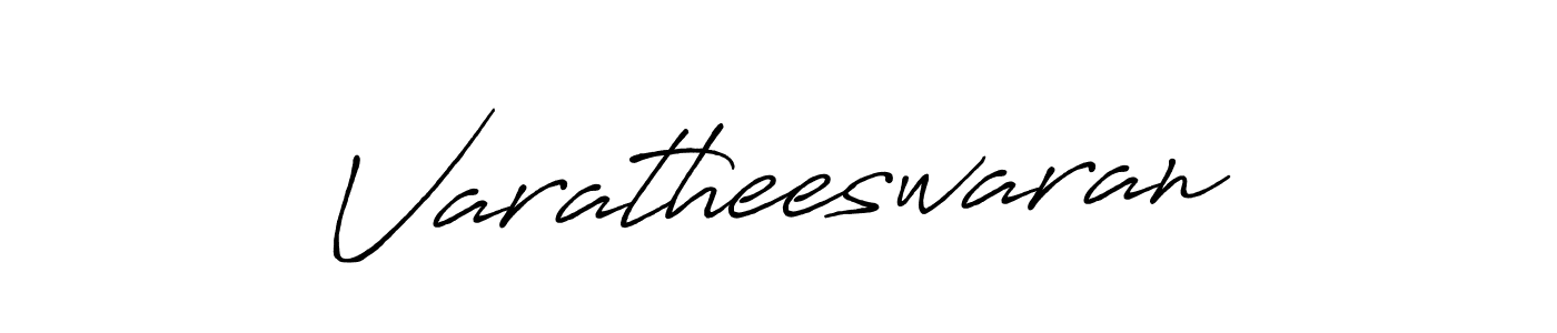 Use a signature maker to create a handwritten signature online. With this signature software, you can design (Antro_Vectra_Bolder) your own signature for name Varatheeswaran. Varatheeswaran signature style 7 images and pictures png