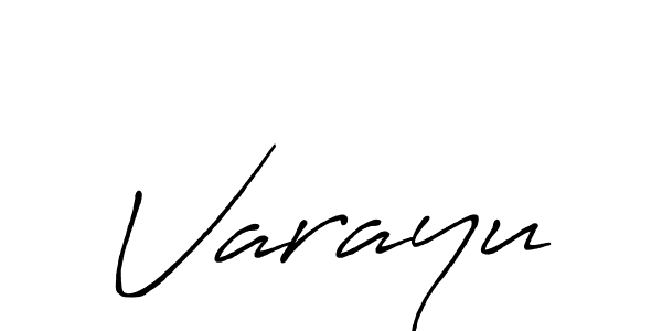 How to make Varayu signature? Antro_Vectra_Bolder is a professional autograph style. Create handwritten signature for Varayu name. Varayu signature style 7 images and pictures png
