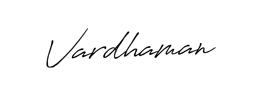 Vardhaman stylish signature style. Best Handwritten Sign (Antro_Vectra_Bolder) for my name. Handwritten Signature Collection Ideas for my name Vardhaman. Vardhaman signature style 7 images and pictures png